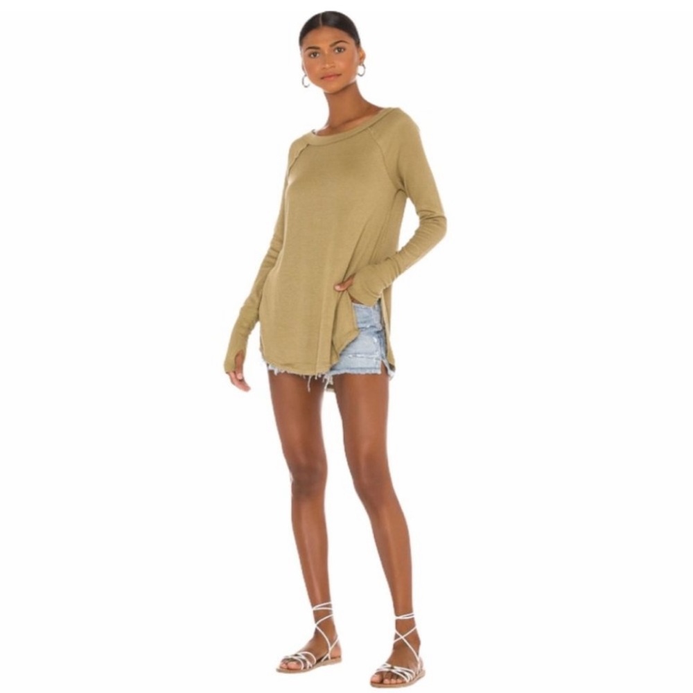 Free People Snowy thermal tunic